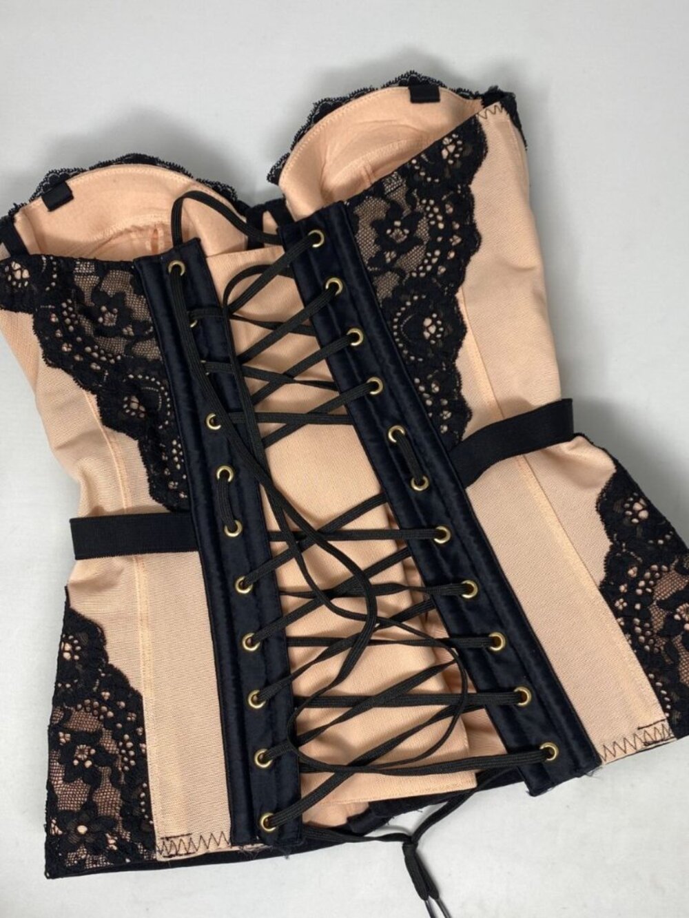Agent Provocateur Matilda Brown Black Corset AP3 Medium - Picture 9 of 13
